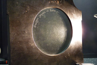 Etat de surface d'une lentille