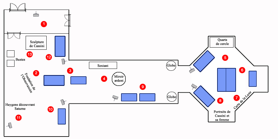 plan de la grande galerie