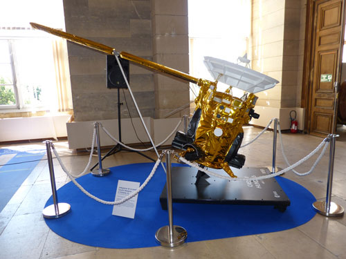 Maquette de la sonde Cassini-Huygens