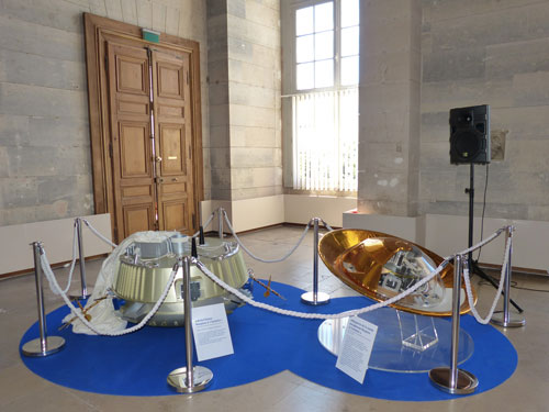 Maquette de la sonde Huygens