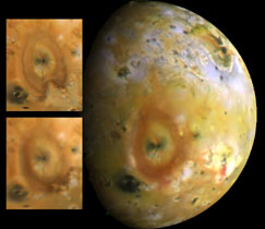 Io et son volcan Pele