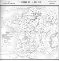 Carte des orages